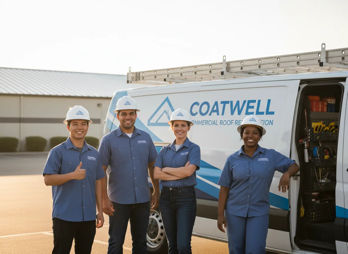 Commercial roof coating company in Kensington, KS